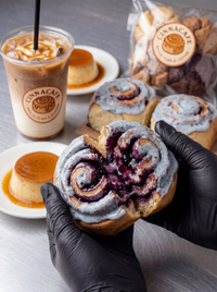 Blueberry Glaze Roll